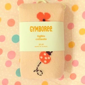 Toddler Girls Pink Gymboree Tights 2T-3T NIP